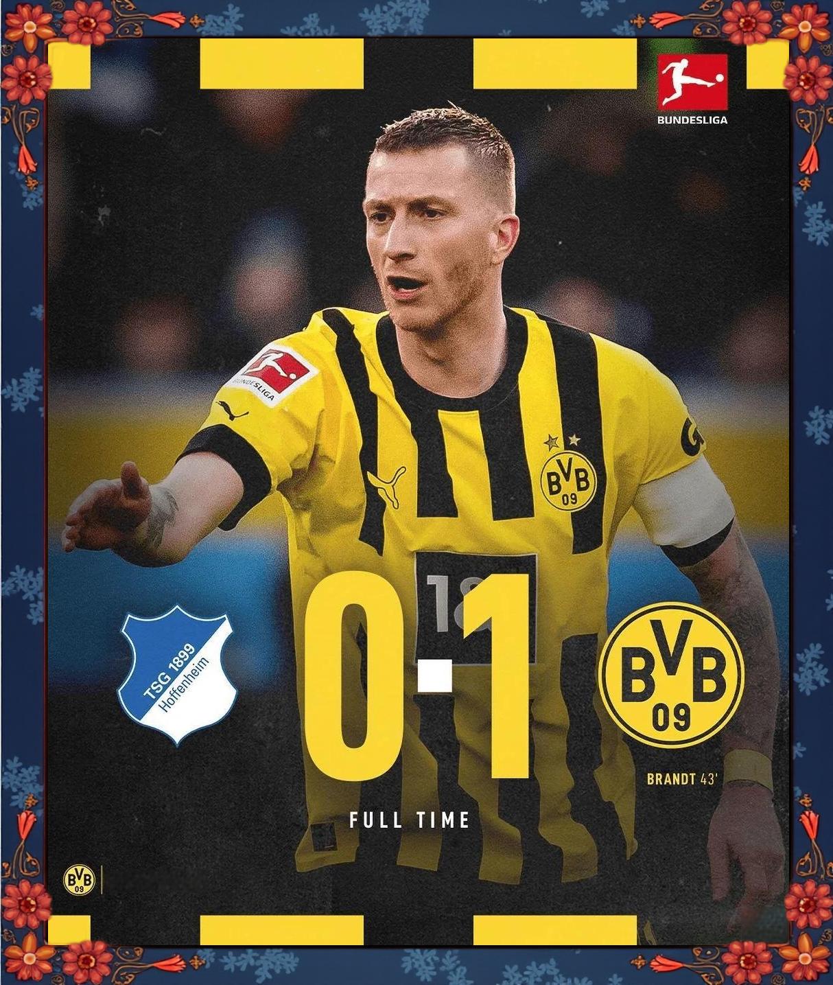 关于多特蒙德凭借精妙进球力压对手取得胜利的信息