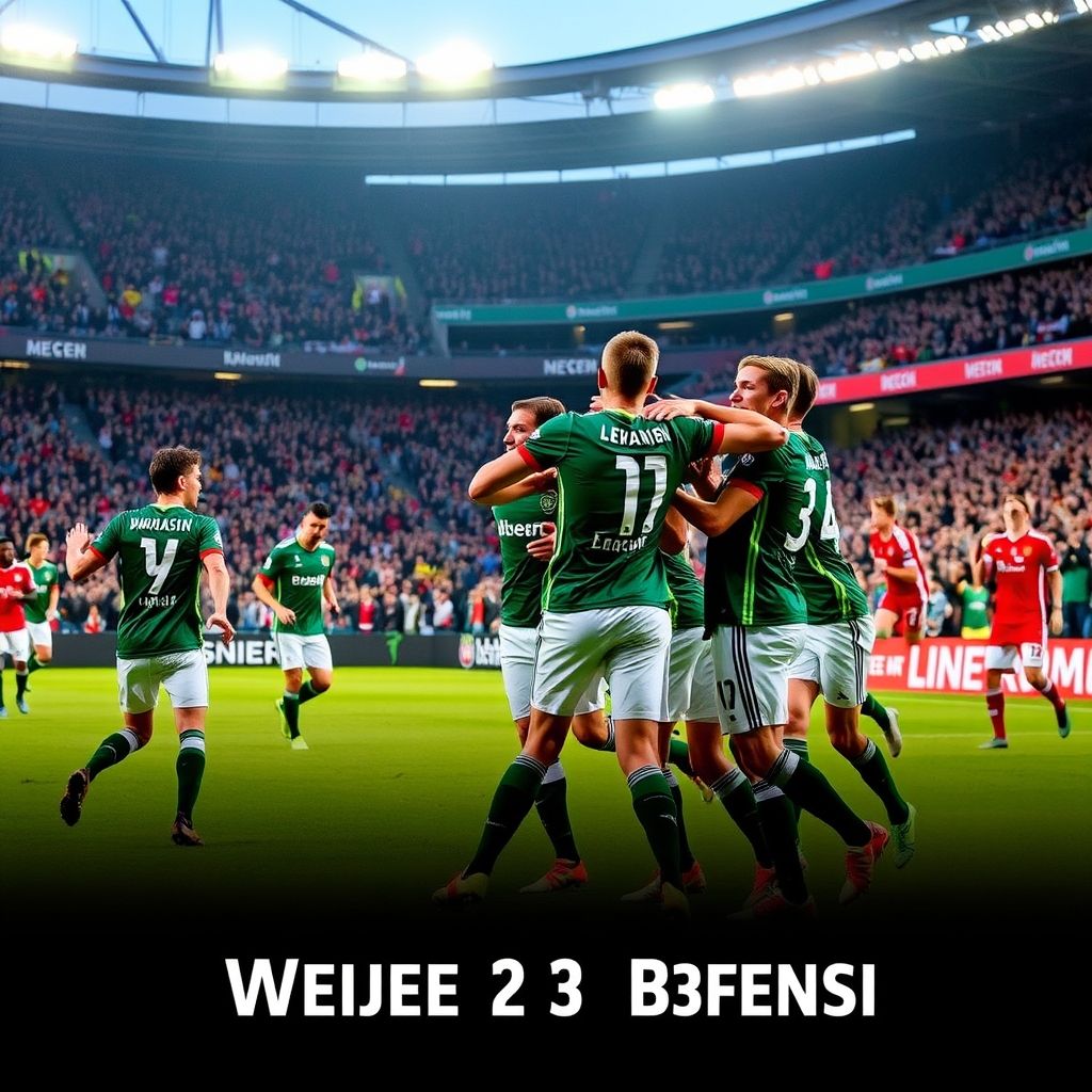 米兰体育直播-勒沃库森客场大胜云达不来梅，豪取三分！